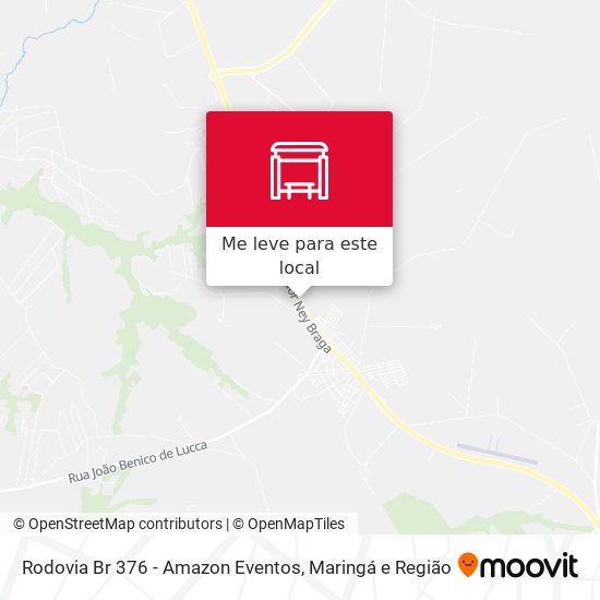 Rodovia Br 376 - Amazon Eventos mapa