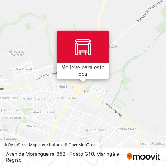 Avenida Morangueira, 852 - Posto G10 mapa