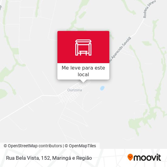 Rua Bela Vista, 152 mapa