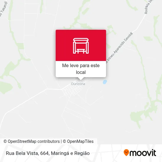 Rua Bela Vista, 664 mapa