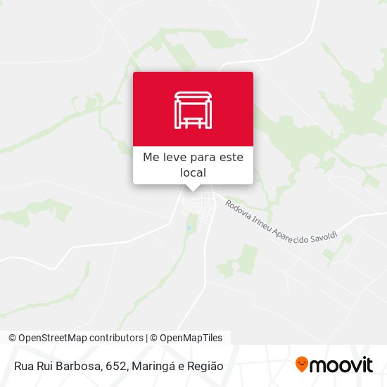 Rua Rui Barbosa, 652 mapa