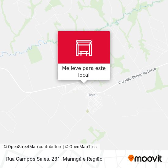 Rua Campos Sales, 231 mapa