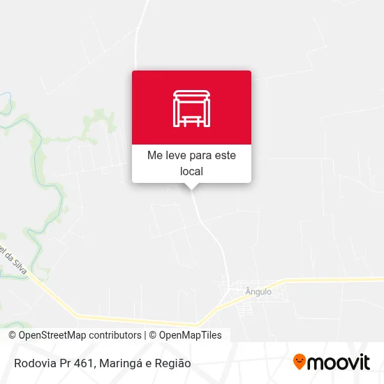 Rodovia Pr 461 mapa