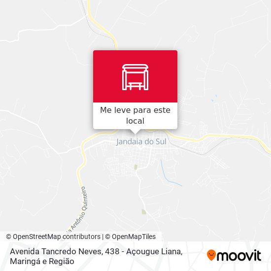 Avenida Tancredo Neves, 438 - Açougue Liana mapa