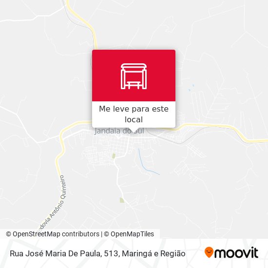 Rua José Maria De Paula, 513 mapa