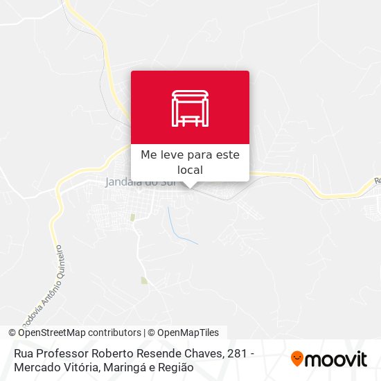 Rua Professor Roberto Resende Chaves, 281 - Mercado Vitória mapa