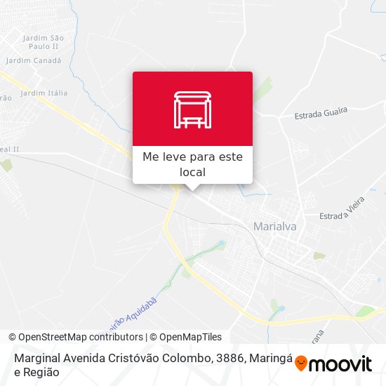 Marginal Avenida Cristóvão Colombo, 3886 mapa