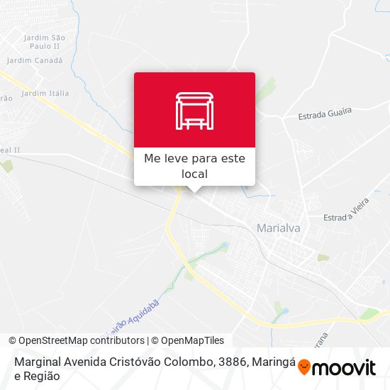 Marginal Avenida Cristóvão Colombo, 3886 mapa