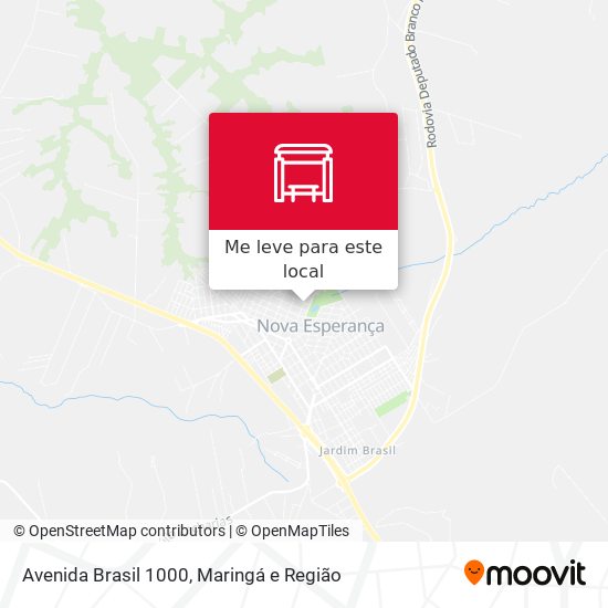 Avenida Brasil 1000 mapa