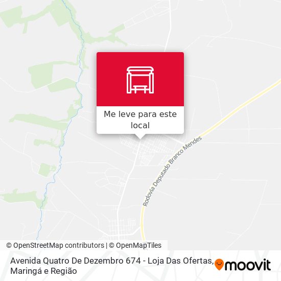 Avenida Quatro De Dezembro 674 - Loja Das Ofertas mapa