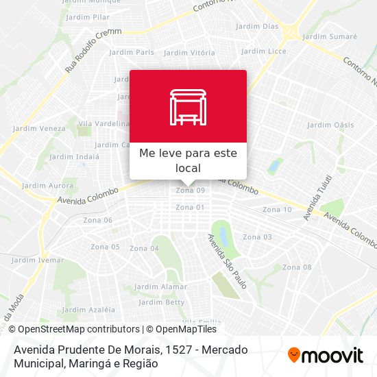 Avenida Prudente De Morais, 1527 - Mercado Municipal mapa