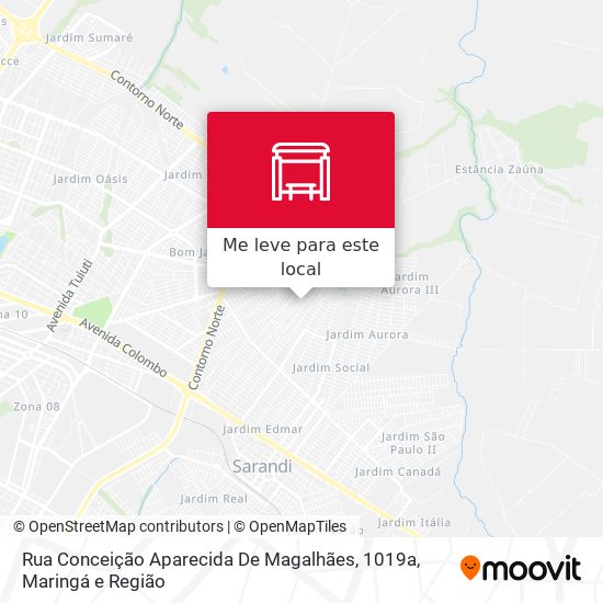 Rua Conceição Aparecida De Magalhães, 1019a mapa