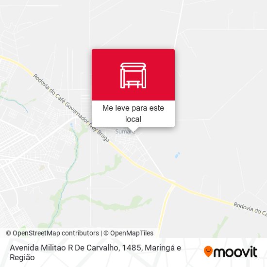 Avenida Militao R De Carvalho, 1485 mapa