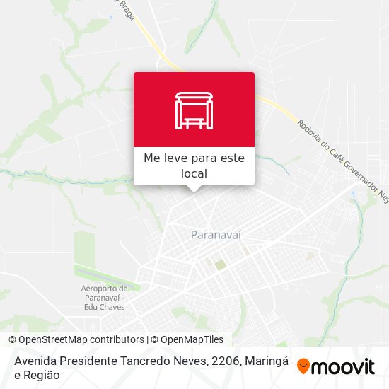 Avenida Presidente Tancredo Neves, 2206 mapa