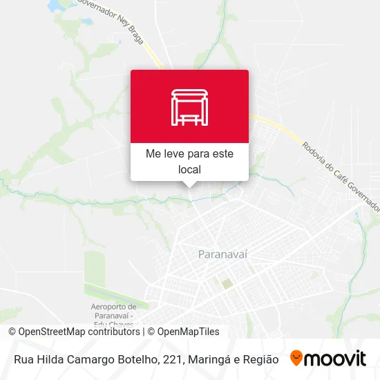 Rua Hilda Camargo Botelho, 221 mapa