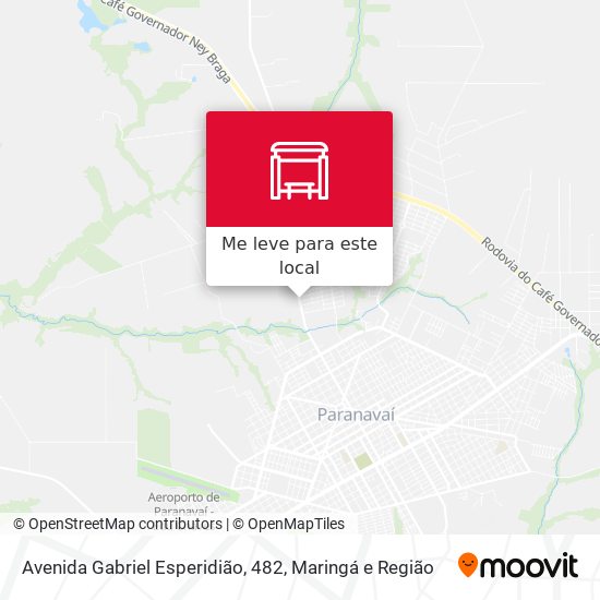 Avenida Gabriel Esperidião, 482 mapa