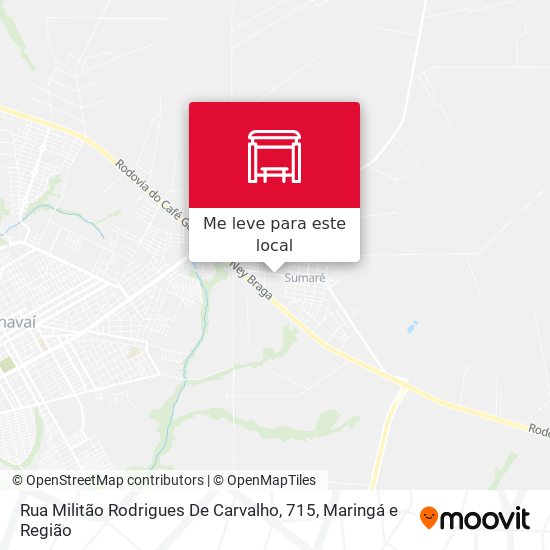 Rua Militão Rodrigues De Carvalho, 715 mapa