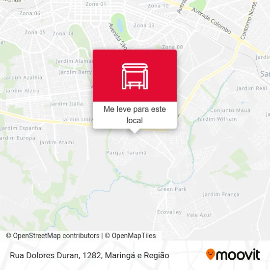 Rua Dolores Duran, 1282 mapa