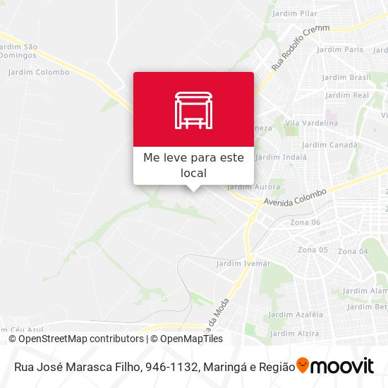 Rua José Marasca Filho, 946-1132 mapa