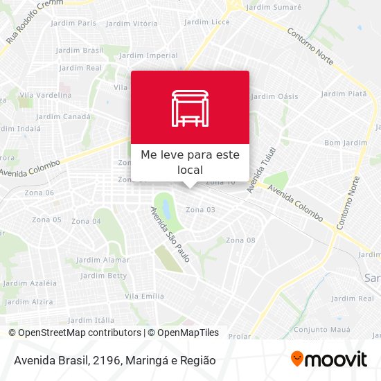 Avenida Brasil, 2196 mapa