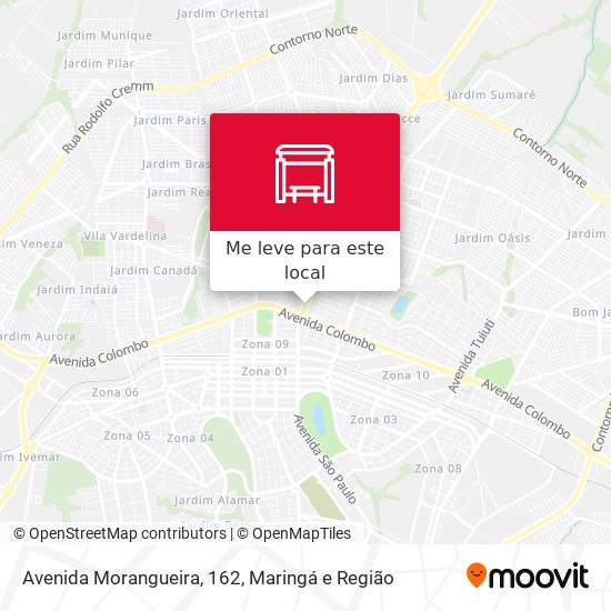 Avenida Morangueira, 162 mapa