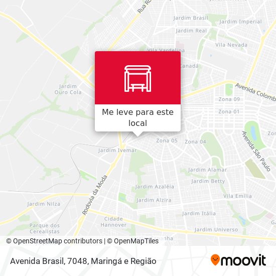Avenida Brasil, 7048 mapa