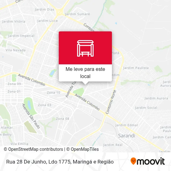 Rua 28 De Junho, Ldo 1775 mapa