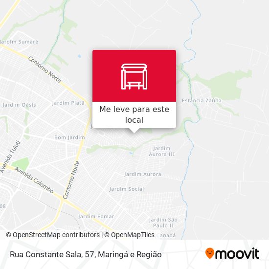 Rua Constante Sala, 57 mapa