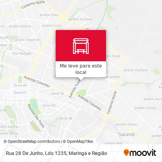 Rua 28 De Junho, Ldo 1235 mapa