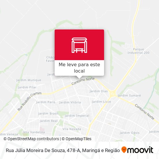 Rua Júlia Moreira De Souza, 478-A mapa