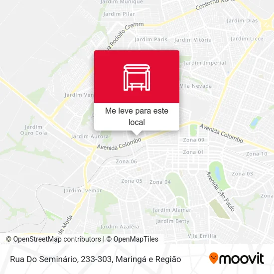 Rua Do Seminário, 233-303 mapa