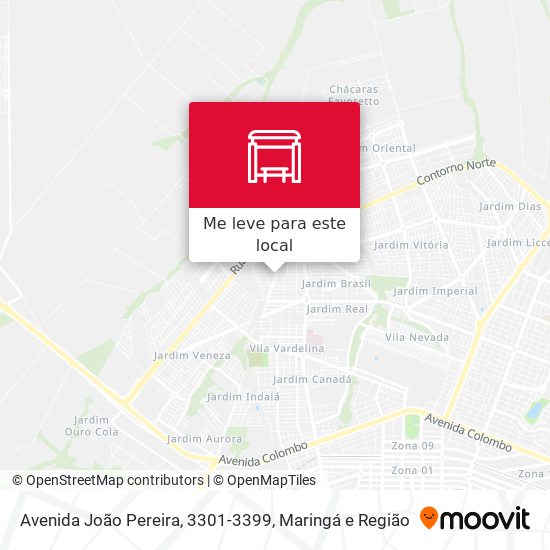 Avenida João Pereira, 3301-3399 mapa