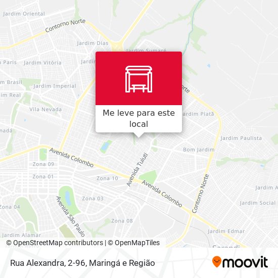 Rua Alexandra, 2-96 mapa