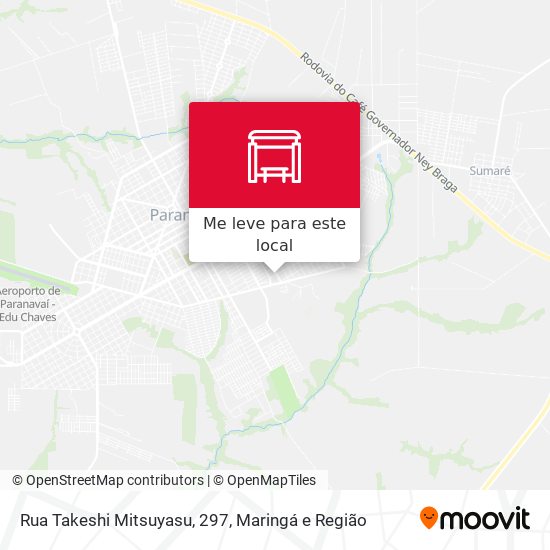Rua Takeshi Mitsuyasu, 297 mapa