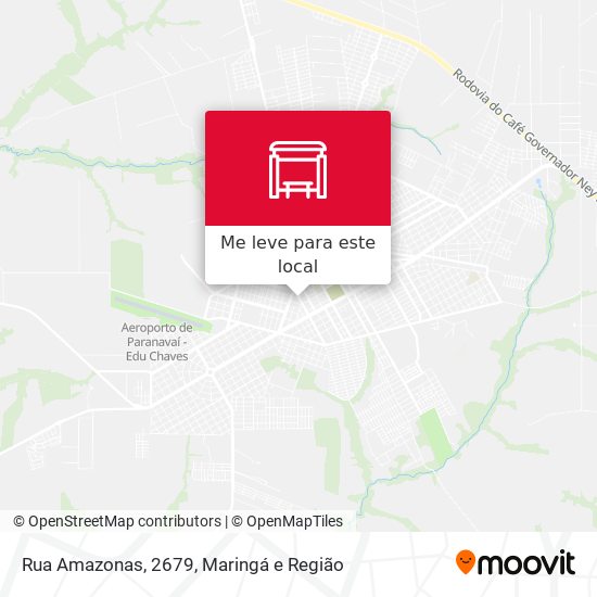 Rua Amazonas, 2679 mapa