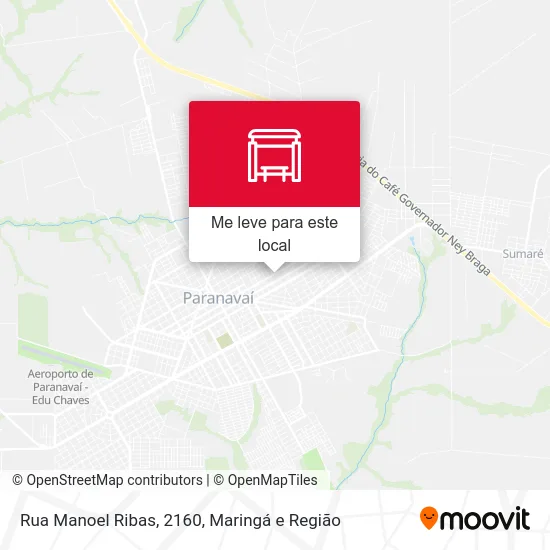 Rua Manoel Ribas, 2160 mapa