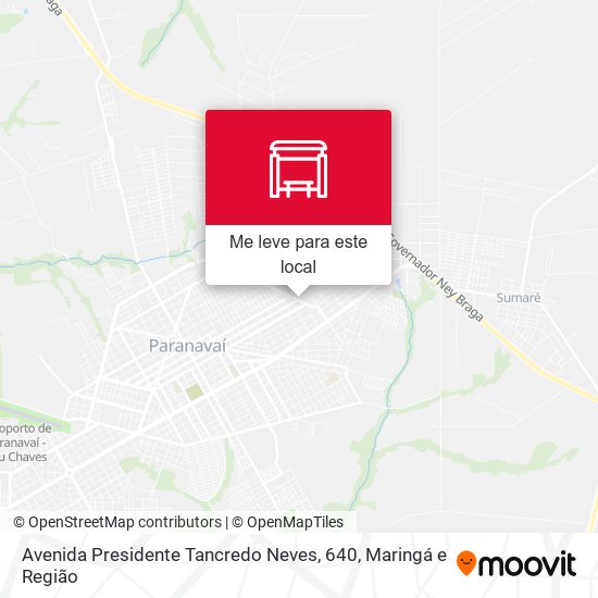 Avenida Presidente Tancredo Neves, 640 mapa