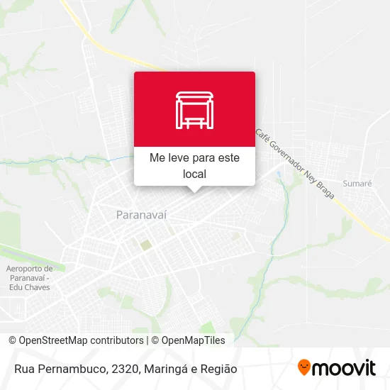 Rua Pernambuco, 2320 mapa