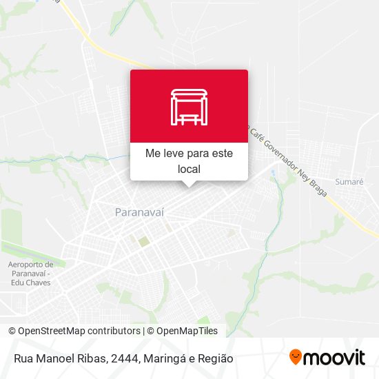 Rua Manoel Ribas, 2444 mapa