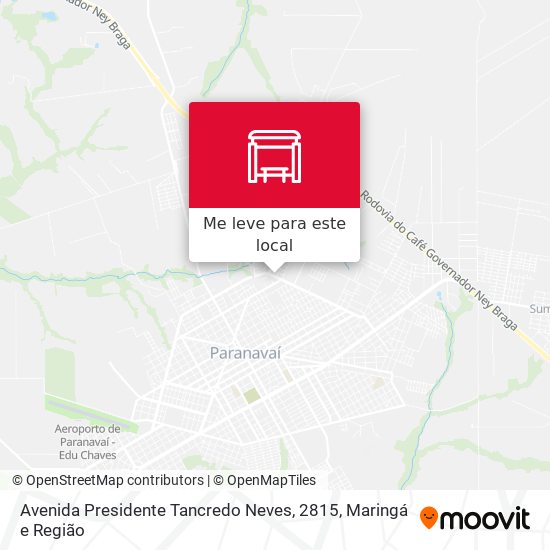 Avenida Presidente Tancredo Neves, 2815 mapa