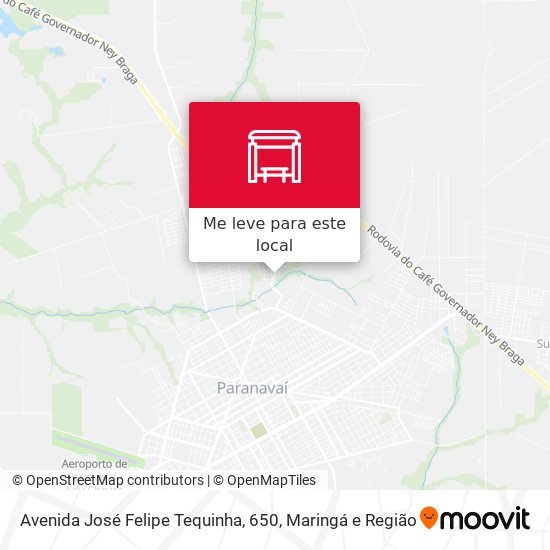 Avenida José Felipe Tequinha, 650 mapa