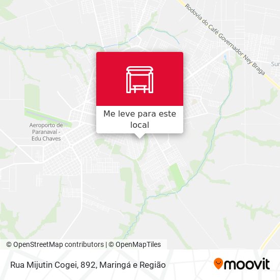 Rua Mijutin Cogei, 892 mapa