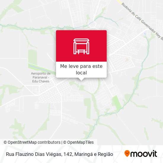 Rua Flauzino Dias Viégas, 142 mapa