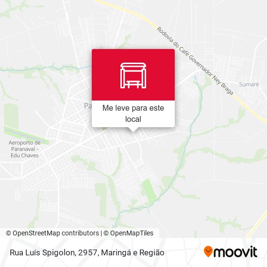 Rua Luís Spigolon, 2957 mapa