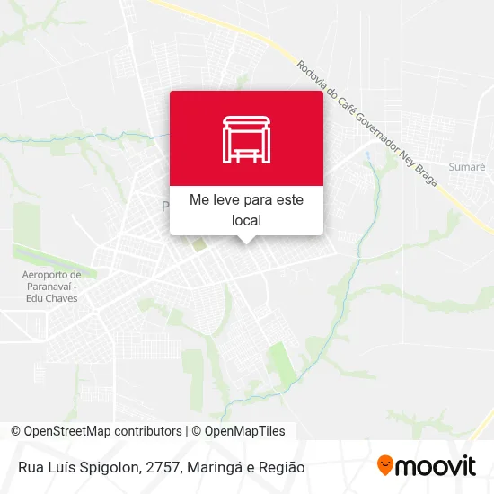 Rua Luís Spigolon, 2757 mapa
