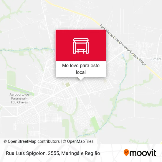Rua Luís Spigolon, 2555 mapa