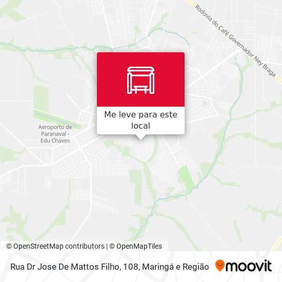 Rua Dr Jose De Mattos Filho, 108 mapa