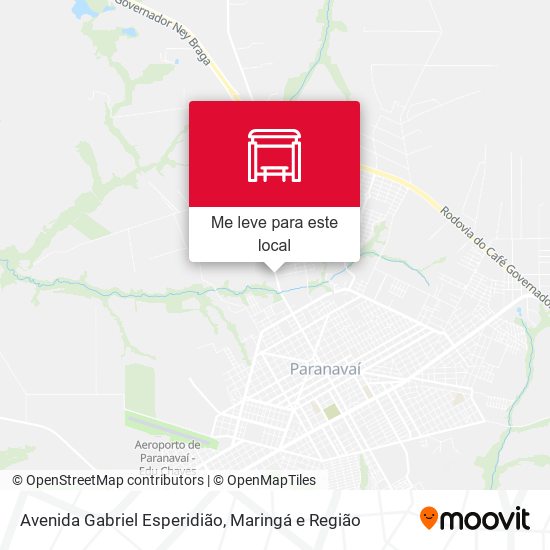 Avenida Gabriel Esperidião mapa