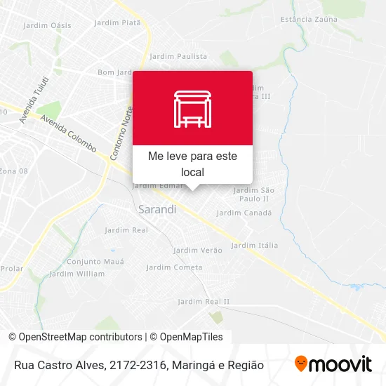 Rua Castro Alves, 2172-2316 mapa