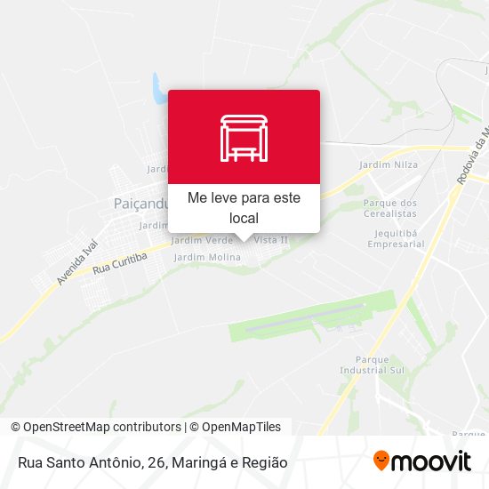 Rua Santo Antônio, 26 mapa
